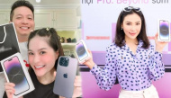 Sao Việt đầu tiên "đập hộp" iPhone 14: Quỳnh Thư mua tận 2 chiếc