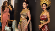 Thùy Tiên xứng danh bà hoàng trang phục dân tộc: Diện sari siêu đẹp