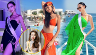 Á hậu 1m85 tại Hoa hậu Liên lục địa: Váy áo ngày càng "chặt chém"