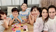 4 con Lý Hải - Minh Hà giản dị: Sinh nhật chỉ thích đủ mặt gia đình