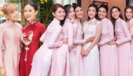 Mỹ nhân Việt đắt show làm phù dâu nhất: Đỗ Hà hôn lễ nào cũng có mặt