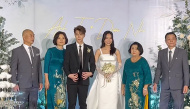 Ba ruột Diệu Nhi xúc động dặn dò Anh Tú trong lễ cưới thứ 2 tại Hà Nội