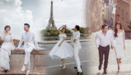 "Đọ" ảnh cưới lãng mạn của sao Việt trước tháp Eiffel