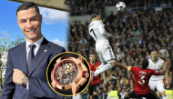 Hậu chia tay, Cristiano Ronaldo đeo đồng hồ "sút tung lưới" MU