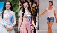 Thời mới đi thi của các Hoa hậu: Thùy Tiên xinh xỉu, H'Hen Niê khác lạ