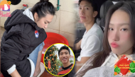 Đoàn Văn Hậu đưa bạn gái xinh đẹp về quê Thái Bình ăn tết