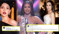 Phản ứng sao Việt về kết quả của Ngọc Châu ở Miss Universe 2022