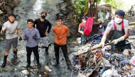 "Biệt đội Xanh" giữa Sài Gòn: Lội bùn, ngâm nước kênh đen sì dọn rác