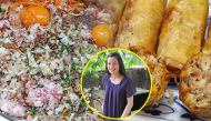 Mẹ đảm Hà thành gây sốt khi trổ tài "vét tủ lạnh" sau Tết