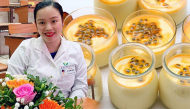 Bí quyết làm sữa chua chanh dây giải nhiệt siêu dễ 