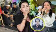 Ngọc Huyền, Thoại Mỹ bị chê "diễn sâu" ở tang lễ NSƯT Vũ Linh