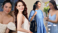 Nhan sắc bầu bí đỉnh như Minh Hằng: Lên đồ chặt đẹp, mặt mộc vẫn xinh