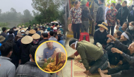 Vụ TNGT thương tâm tại Nghệ An: Hàng trăm người đến đưa tiễn 3 mẹ con
