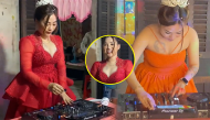 Cô dâu hóa thành "cơ trưởng", đánh DJ cực chất trong ngày cưới