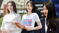 Thùy Tiên "chạy vội" khi ra về sau sự kiện vì sợ muộn học