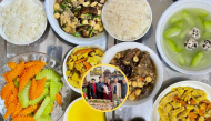 Mẹ bỉm khoe mâm cơm ở cữ do bố mẹ chồng nấu khiến ai cũng ghen tị