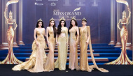Dàn Hoa Á hậu đọ sắc trong họp báo khởi động Miss Grand Vietnam 2026