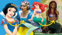 Dàn cast nữ "phá" nguyên tác Disney: Tiên cá Ariel, Bạch Tuyết da nâu