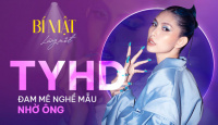 TyhD đam mê nghề mẫu nhờ có ông làm nhiếp ảnh gia