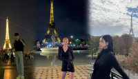Hội idol rủ nhau check-in tháp Eiffel: Karina tạo dáng tự nhiên