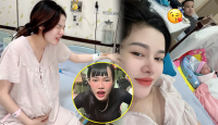 "Gái Nhật" hạ sanh con gái đầu lòng: Trộm vía 3,6kg bụ bẫm hết sức