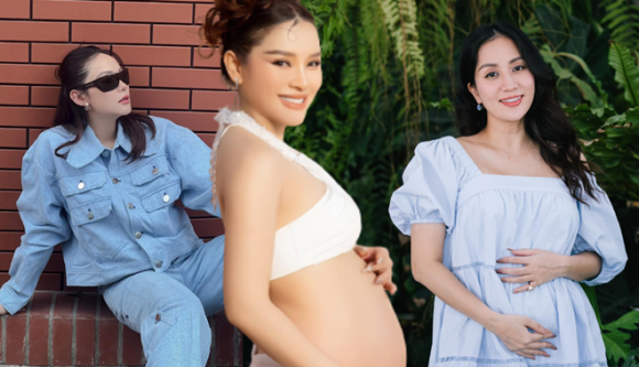 Mỹ nhân Vbiz bầu vẫn ngầu: Khánh Thi chấp mọi điệu nhảy