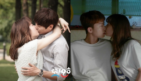 Những nụ hôn táo bạo trên màn ảnh xứ Hàn khiến khán giả toát mồ hôi