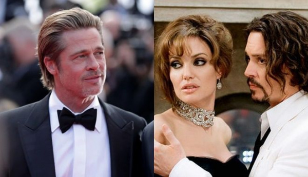 Ly hôn chưa được bao lâu, Angelina Jolie đã bị nghi có quan hệ mập mờ với Johnny Depp