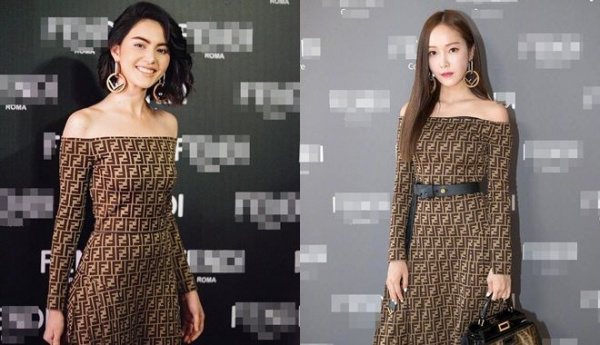 Sao Hàn - Thái đụng hàng: Mai Davika - Jessica khí chất 