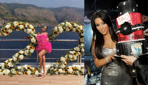 Sinh nhật sao Hollywood: Kylie thuê du thuyền 6000 tỷ, bánh sinh nhật của Kim 1 triệu đô