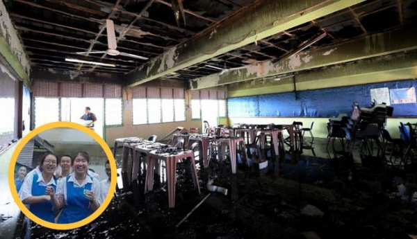 Chuyện lạ: Ngôi trường cháy lớn mà sao học sinh 