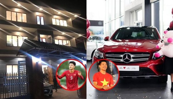 Đức Chinh cùng dàn cầu thủ Việt tậu xe sang, mua nhà trước tuổi 25