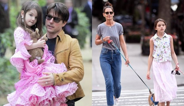 Con gái Tom Cruise giờ đã trưởng thành, càng lớn càng giống mẹ y khuôn