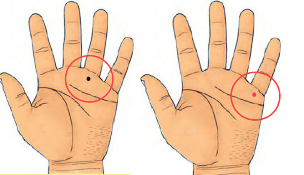  4 vị trí nốt ruồi trên tay là dấu hiệu người có nhân duyên viên mãn