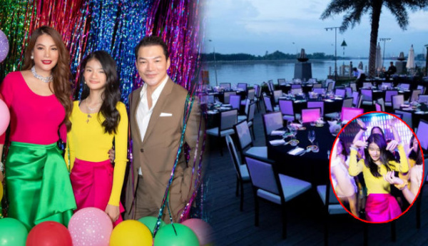 Trương Ngọc Ánh và chồng cũ mừng sinh nhật ái nữ bằng bữa tiệc xa hoa