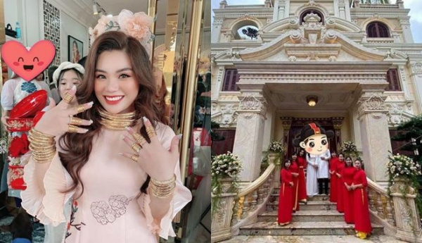 4 đám cưới đình đám năm 2020: Cô dâu Sài Gòn đeo vàng trĩu cổ