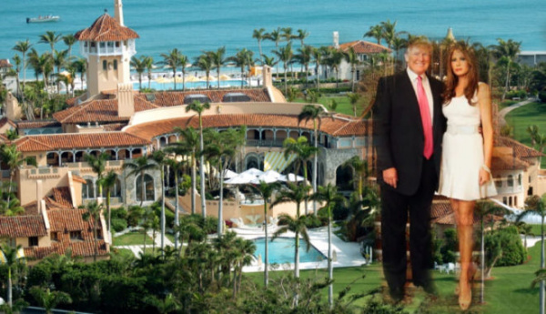Rời nhà trắng, vợ chồng Trump trở về với dinh thự Mar-a-Lago dát vàng