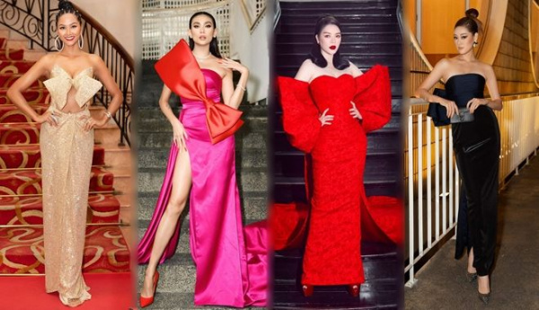 Váy đính nơ được lòng mỹ nhân Việt: Hoa hậu Khánh Vân diện không chán