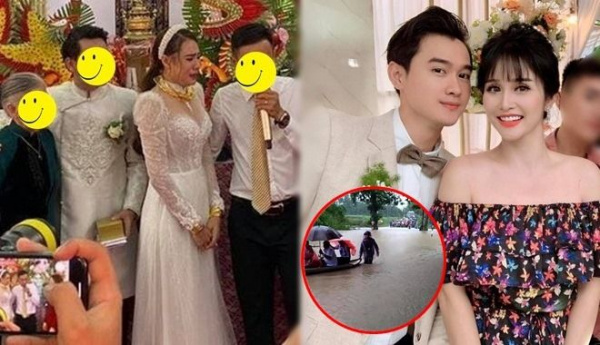 Sao Việt ở Quảng Ngãi đám cưới: Hồ Bích Trâm giữ khoảng cách vì dịch