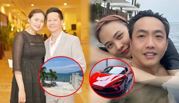 Quà sinh nhật mỹ nhân Việt tặng chồng: Hết nhà view biển lại siêu xe