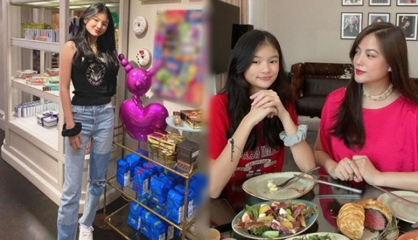 Con gái 13 tuổi của Trương Ngọc Ánh gây sốt với đôi chân siêu dài