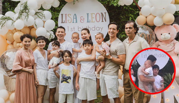 Sinh nhật Leon - Lisa, Kim Lý và Subeo gây chú ý: họ thương nhau lắm