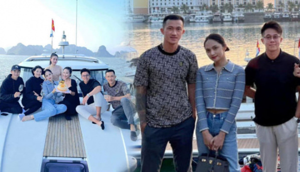 Matt Liu - Criss Lai tổ chức sinh nhật cho Hương Giang trên du thuyền