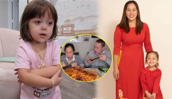  YouTuber Ngọc Huỳnh hạnh phúc cùng chồng Mỹ, con gái cực hút view