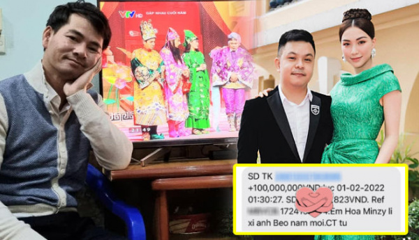 Ảnh hot sao Việt 1/2: Hòa Minzy lì xì quản lý 100 triệu