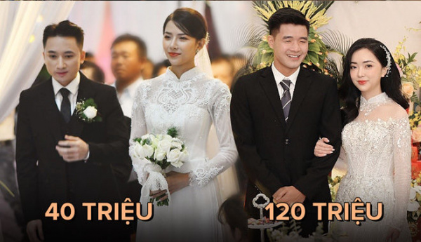 Những bộ áo dài cưới đắt còn hơn vàng của vợ sao nam Việt