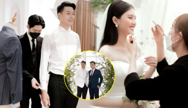 Mê mẩn loạt hình cưới của Thành Chung, có cả Hồ Tấn Tài 