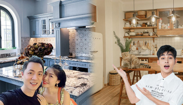 Ngắm nơi nấu nướng của sao Việt: Căn bếp nhà Đăng Khôi tốn bộn tiền