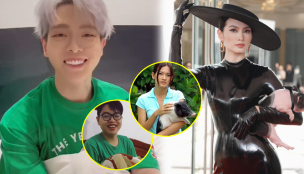 Sao Việt cosplay hình tượng quá khứ: Anh Thư ôm heo mọi lên thảm đỏ