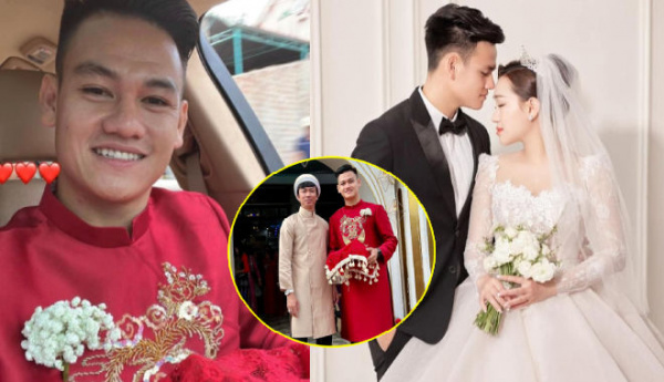 Đám cưới của cầu thủ Hồ Tấn Tài: Hồ Việt Trung làm chủ hôn